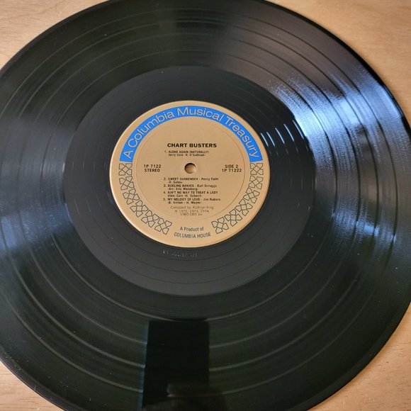 CHART BUSTERS LP 1980 Columbia House Various Hits 1P 7122 Pop Vinyl Record LP4 - Picture 5 of 10